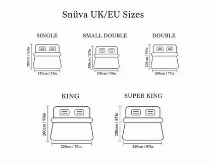 VelvetDream™ 4-Piece Bedding Set (Duvet Cover + Fitted Sheet + 2 Pillowcases)